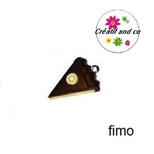 Part gâteau choco-citron