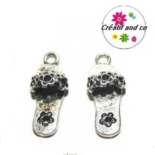 Breloque sandale 23mm