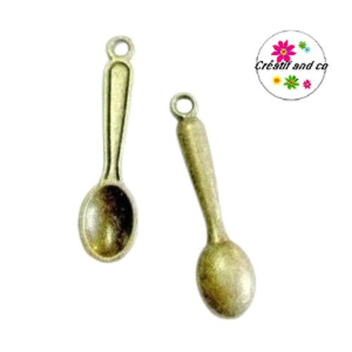 Breloque cuillère bronze
