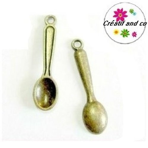 Breloque cuillère bronze