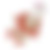 Perle fraise fimo 18mm