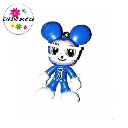 Melle souris bleue et ses lunettes 40mm