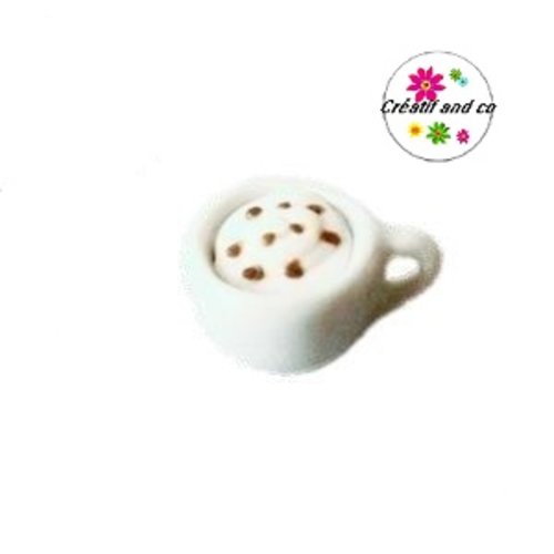 Tasse café gourmand capuccino porcelaine