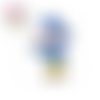 Breloque petit boy casquette bleu