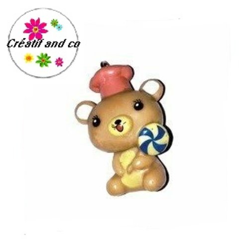 Ourson patissier 40mm