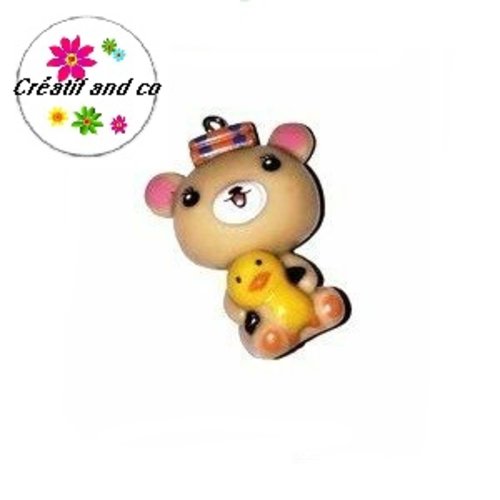 Ourson et son canard 40mm