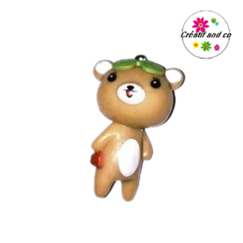 Ourson et ses lunettes 40mm