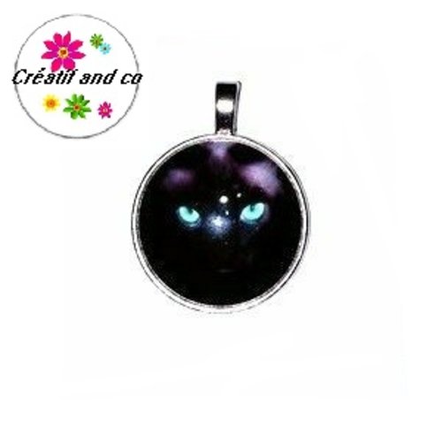 Grand pendentif panthère noire 25mm