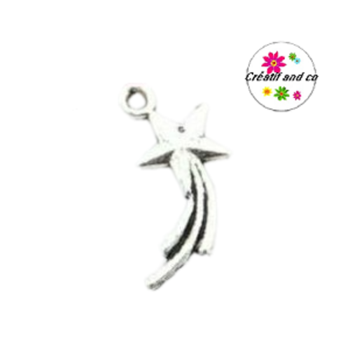 Breloque étoile filante