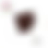 Grand carré de chocolat croqué fimo 30mm