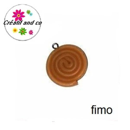 Réglisse translucide au caramel fimo