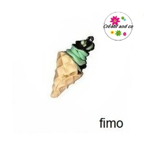 Glace à l'italienne choco-menthe