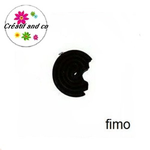 Réglisse croqué noir fimo