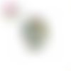 X2 cabochons ovales petite fille 18x25mm
