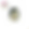 X2 cabochons ovales petite fille 18x25mm