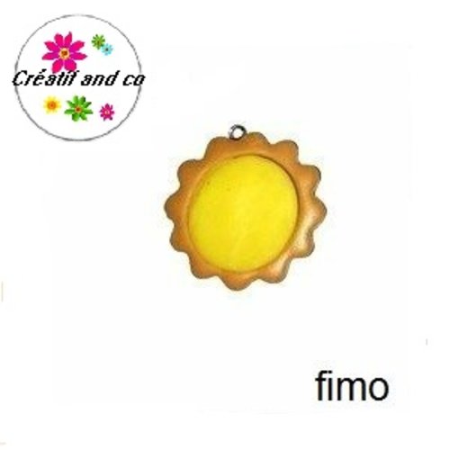 Tartelette citron fimo