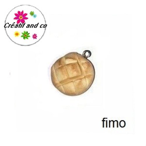 Boule de pain mi-cuit fimo