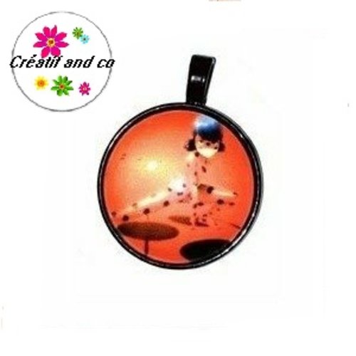 Grand pendentif miraculous 25mm