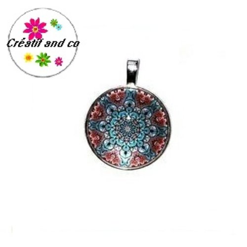 Grand pendentif mandala 25mm