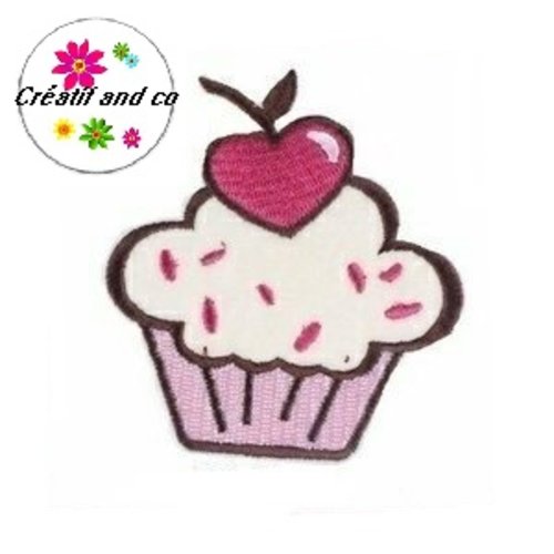 Patch thermocollant cupcake 7cm