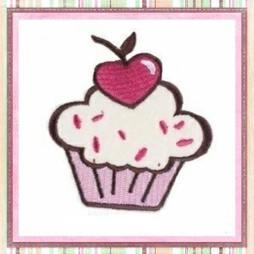 Patch thermocollant cupcake 7cm