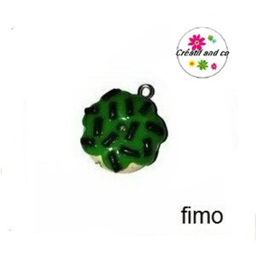 Donut à la pomme pépite choco fimo