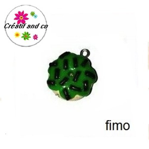 Donut à la pomme pépite choco fimo
