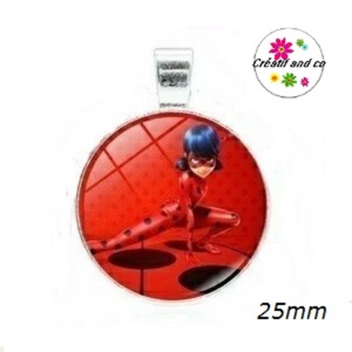 Grand pendentif miraculous  25mm