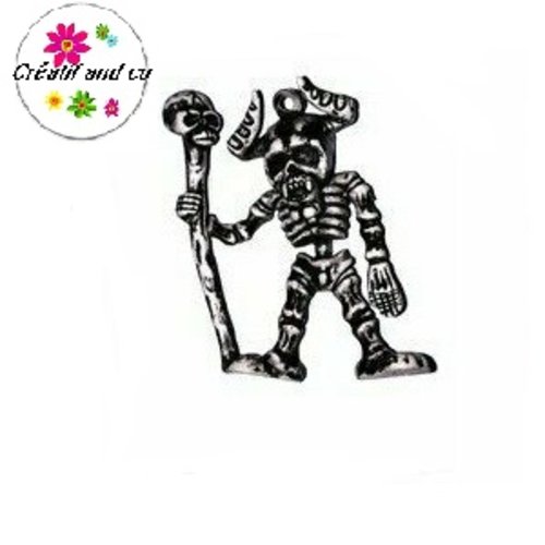 Breloque squelette 42mm