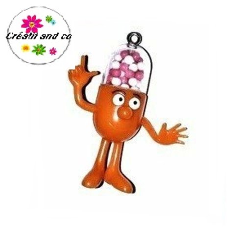 Monsieur capsule orange clair 42mm