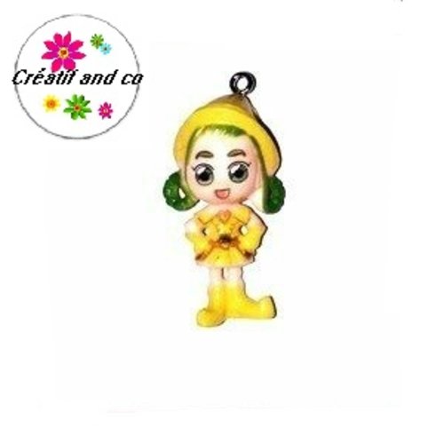 Manga lutin jaune 40mm