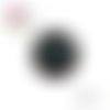 Cabochon panthère noire 20mm