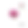 Cabochon arbre de vie rose 20mm