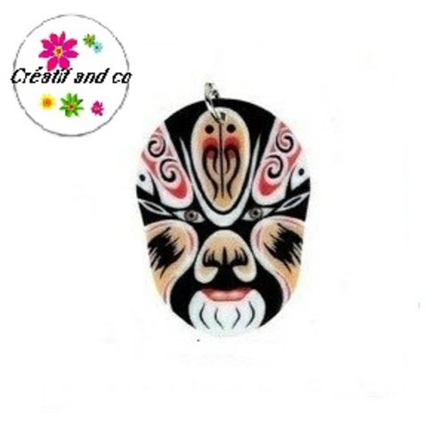 Masque chinois opéra pékin 32mm