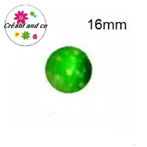 X2 cabochons constellation verte 16mm