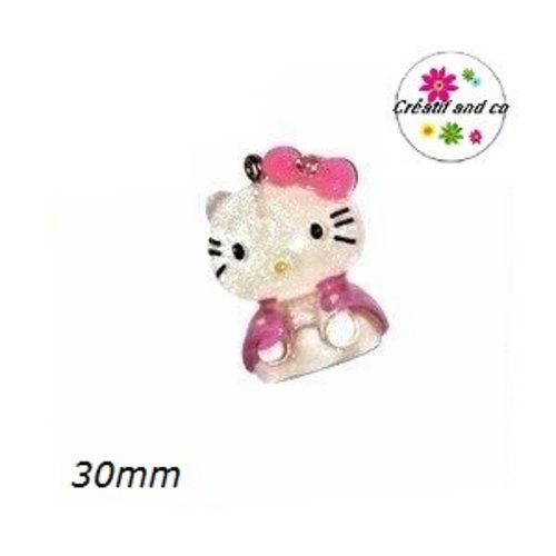 Breloque chat kitty 30mm