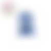 Personnage bleu assis 30mm