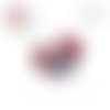 X2 cabochons coccinelle 12mm