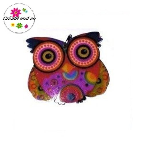 Hibou coloré 28mm