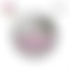 X2 cabochons chat coquet 12mm