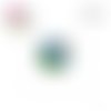 X2 cabochons femme 12mm