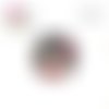 X2 cabochons kokeshi 12mm
