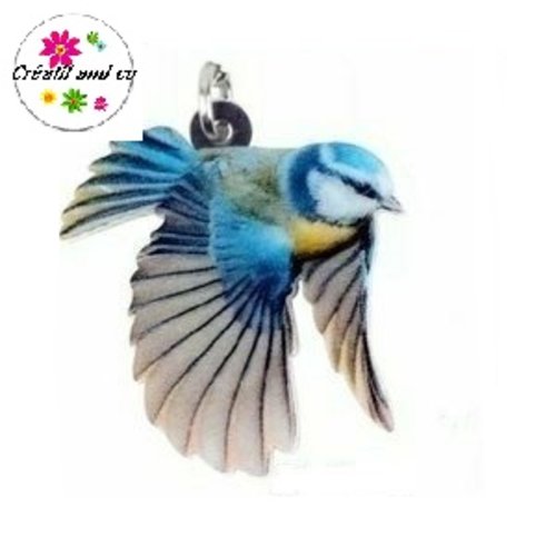Colibri bleu/gris 27mm