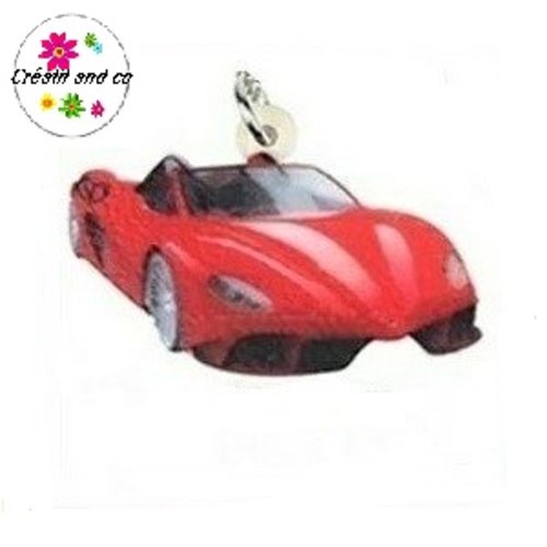 Voiture ferrari rouge 30mm