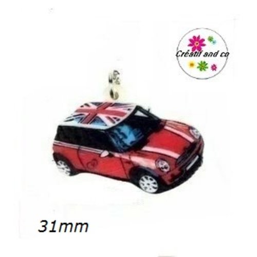 Breloque voiture anglaise 31mm
