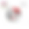 X2 cabochons femme 12mm