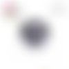 X2 cabochons duo de cygne noir et blanc 12mm
