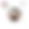 X2 cabochons chat humoristique 12mm