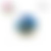 X2 cabochons galets 12mm