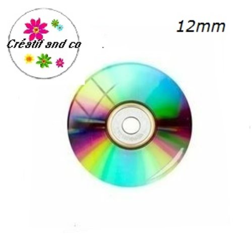 X2 cabochons cd 12mm